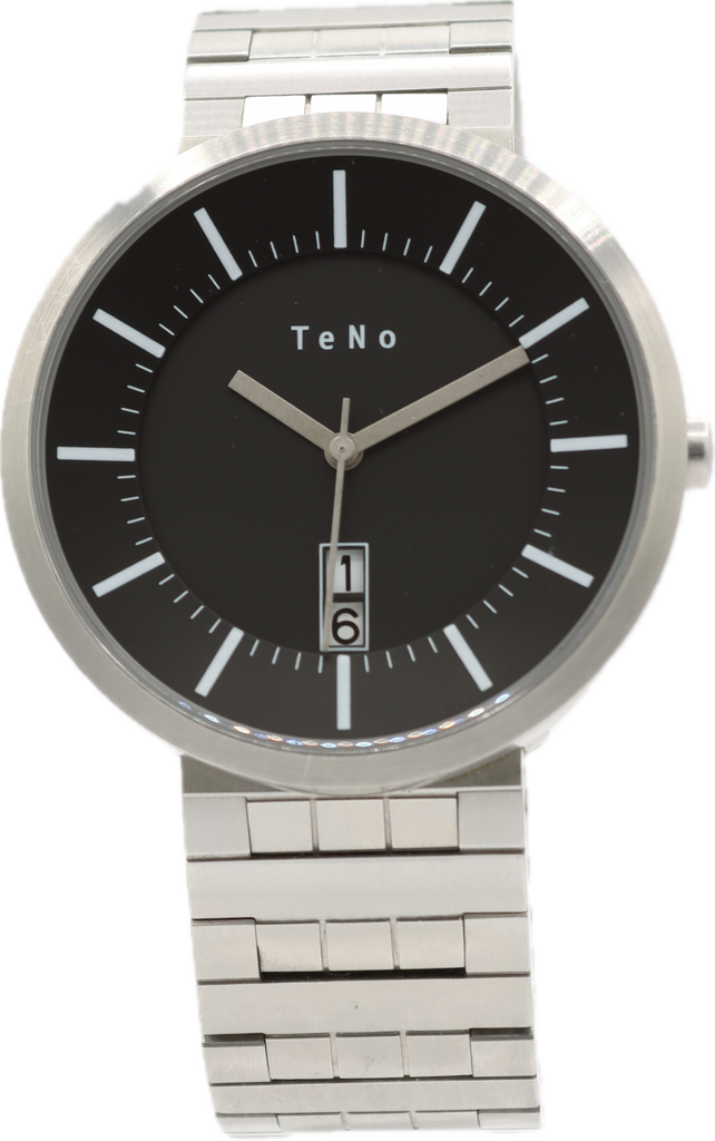 40mm TeNo 7005 Men's Quartz Wristwatch Germany Stainless Steel