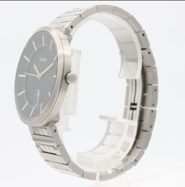 40mm TeNo 7005 Men's Quartz Wristwatch Germany Stainless Steel