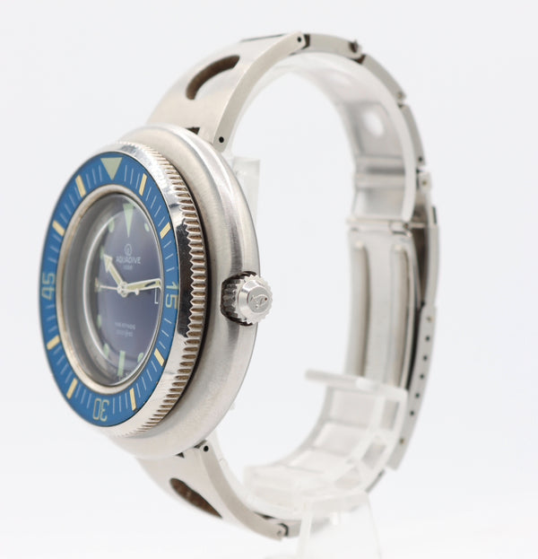 Vintage 50mm Aquadive 1000 Jenny Caribbean Men Automatic Wristwatch Swiss Steel