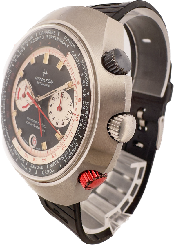 Vintage Hamilton Chronomatic Count-Down Men's Chronograph Wristwatch Cal. 14
