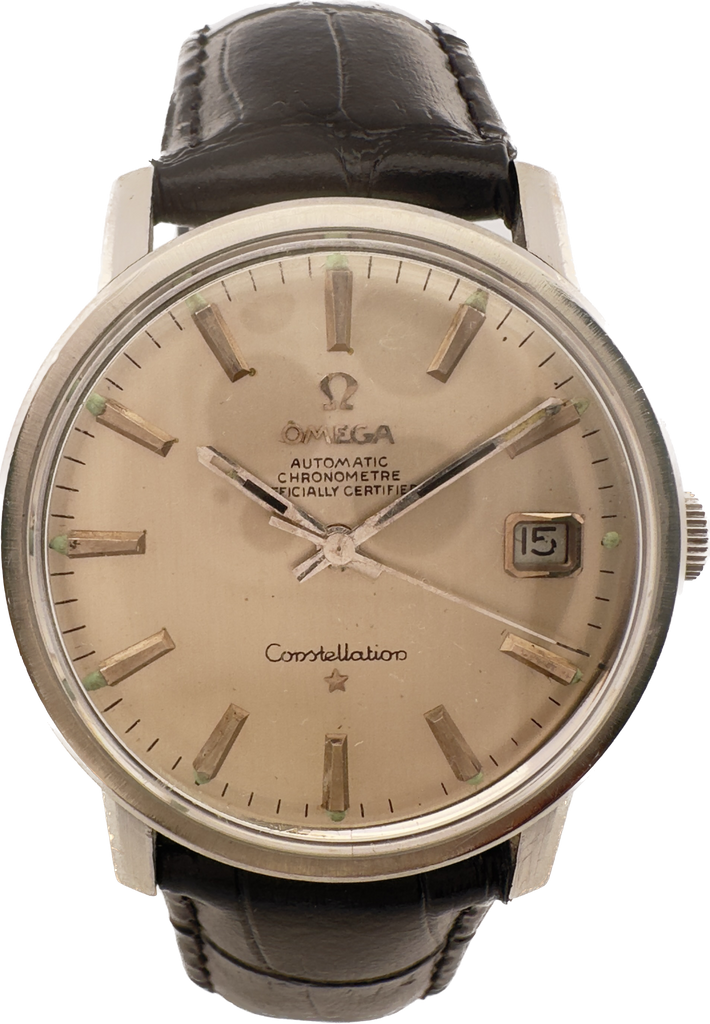 Vintage Omega Constellation 168.018 24Jewel Men's Automatic Wristwatch 564 Steel