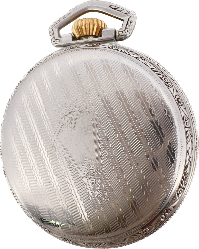 Gruen Sterling Silver Pocket hot Watch