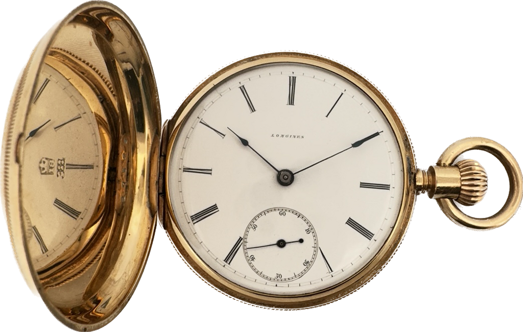 Longines equestrian 18k gold 2025 pocket watch