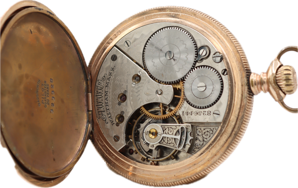 Antique 16s Waltham 15 Jewel Mechanical Pocket Watch Grade 24 Gold Filled