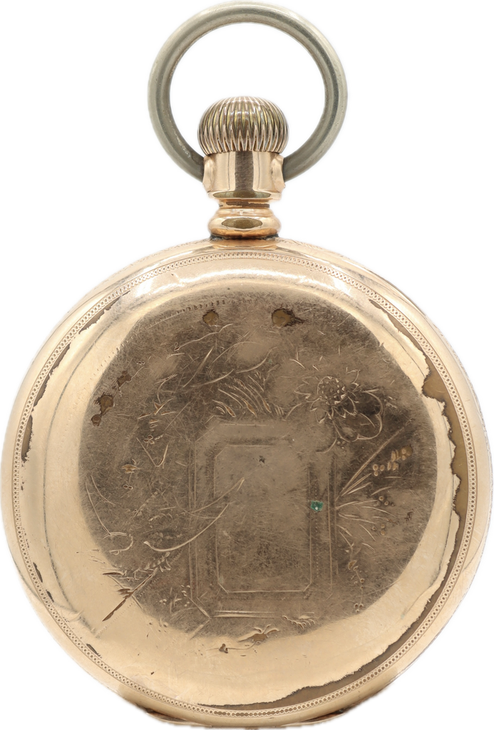 Antique 18S Hampden John C. Dueber 17 Jewel Mechanical Pocket Watch Go thewatchpreserve