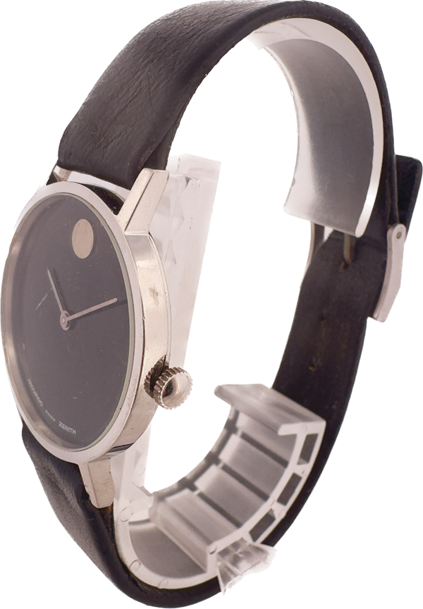 Vintage 31mm Movado Zenith 01.0520.305 Men's Mechanical Wristwatch 30.5 Steel