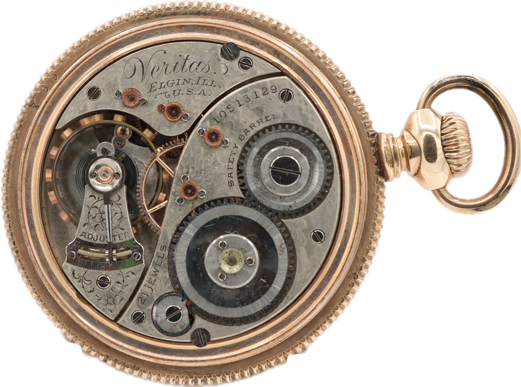 1872 elgin top pocket watch