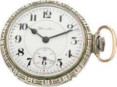 Antique 16s 1913 Hamilton 21 Jewel Mechanical Hunter Config