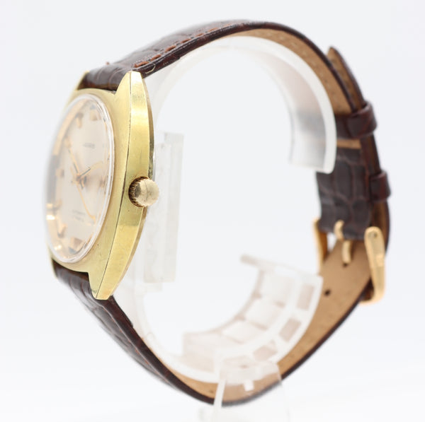 Vintage 35.5 Lazarus Silver Dart Men's Automatic Wristwatch ETA 2782 Swiss