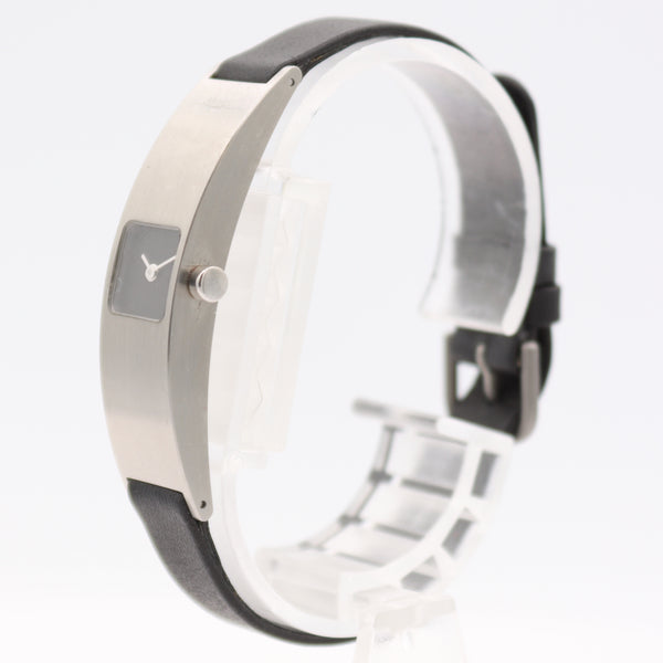 11mm Milus 340.017 Paul Junod Men's Quartz Wristwatch Swiss Stainless Steel