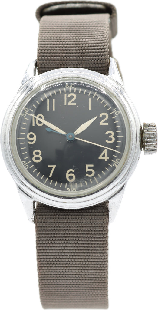 Vintage 30mm Elgin A-11 World War 2 Military Men's Mechanical Wristwatch 539