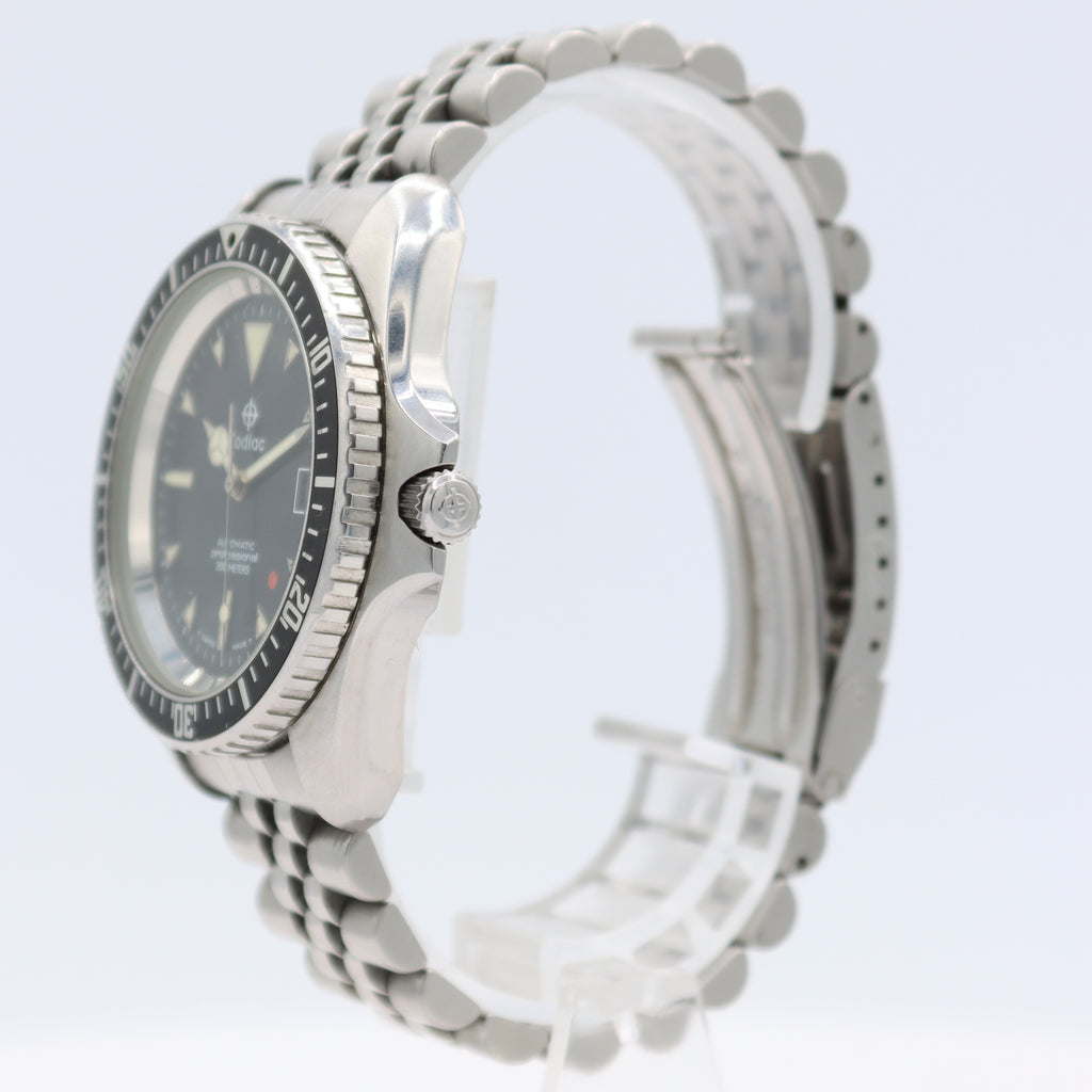 Vintage 42mm Zodiac 106.13.30 Red Dot Men's Automatic Wristwatch