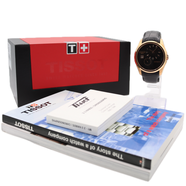 41mm Tissot T035428A Couturier Men's Automatic Wristwatch Swiss Gold Tone W/Box