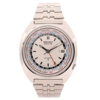 Vintage Seiko World Time GMT Navigator 6117-6400