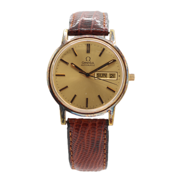 Vintage Omega 166.0117 Day-Date Men's Automatic Wristwatch 1020