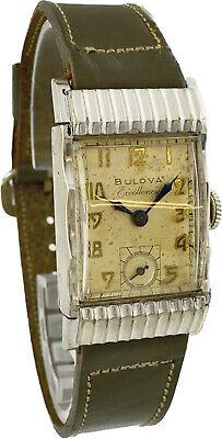 Vintage Bulova Excellency Academy Award Q Men's Mechanical Wristwatch 7AK