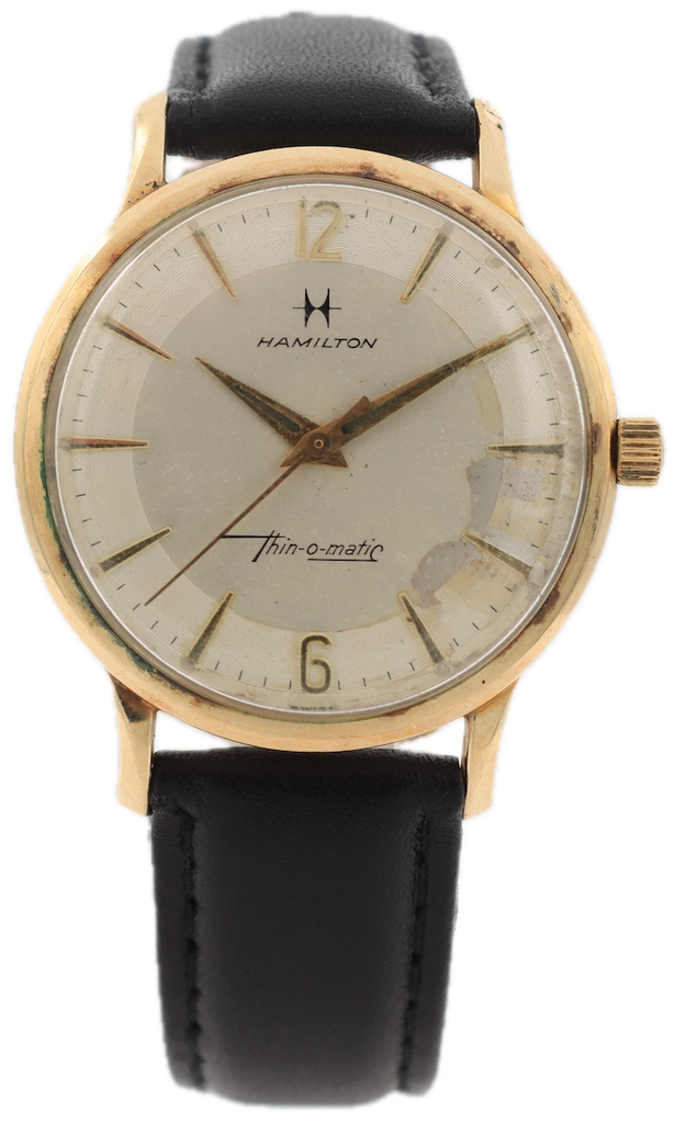 Vintage Hamilton Thin-o-matic Men's Micro Rotor Auto Wristwatch 628 10k GF