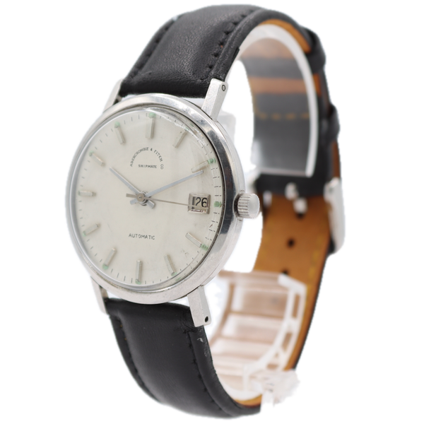 Abercrombie & Fitch Co Shipmate Date Men's Automatic Wristwatch ETA 2522 Steel