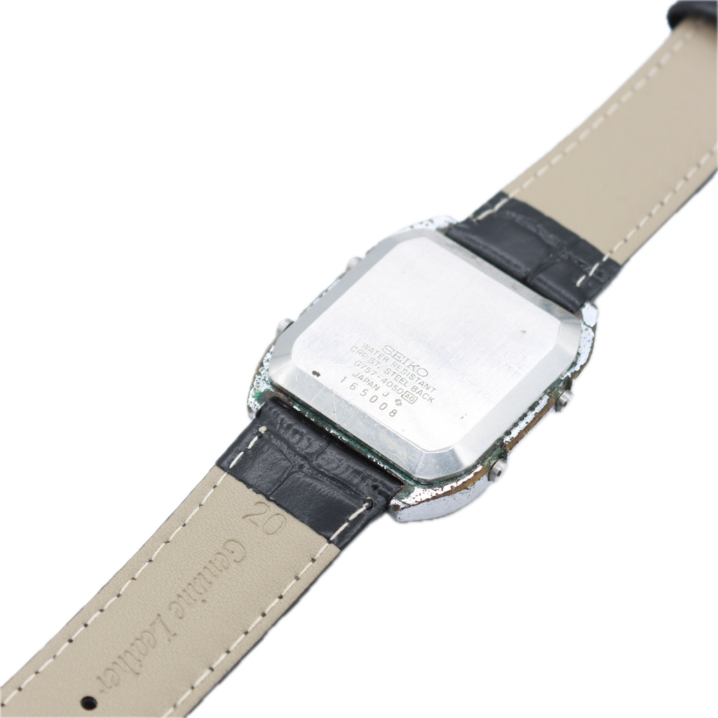 Vintage Seiko G757-4050 James Bond Men's Quartz LCD