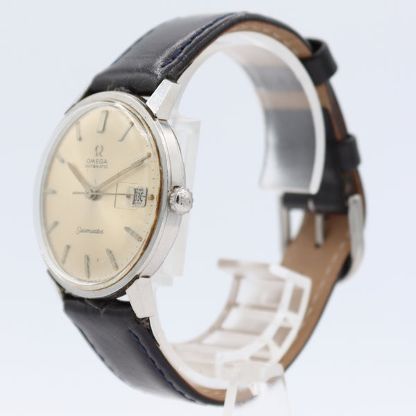 Vintage 1964 Omega 166.002 Seamaster Date Men's Automatic Wristwatch 562 Steel