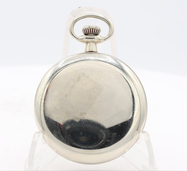 Antique 16s 1921 Elgin 7 Jewel Mechanical Pocket Watch 291 Silverode USA