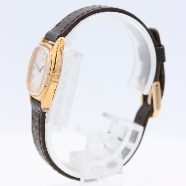Seiko 2P20-5630 Gold tone Ladies Quartz Wristwatch 2P20 Japan Gold Tone
