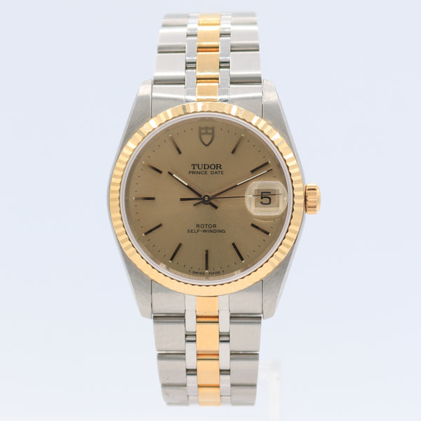 Vintage 35mm Tudor 74033 Prince Date Men's Automatic Wristwatch