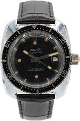 Vintage 37mm Belair 1551 Seapearl 600 17 Jewel Men's Mechanical