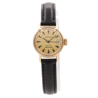 Vintage 20.5mm Longines 5 Star 17J Ladies Automatic Wristwatch L561.2 Gold Tone