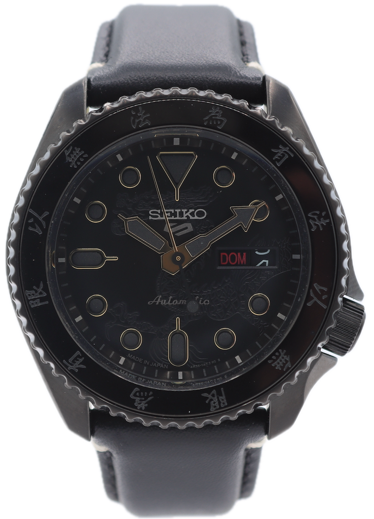 Seiko SRPK39 5 Sports Bruce Lee Men's Automatic Wristwatch 4R36 w/ Box