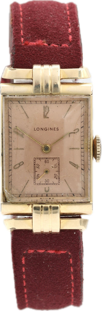 Vintage Longines Men's Mechanical Wristwatch 9L Swiss 10k Gold Filled