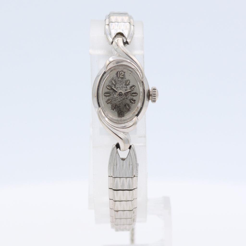 Vintage 1966 Bulova 2420 Leading Lady F Men's Mechanical Wristwatch 5AR 10k RGP