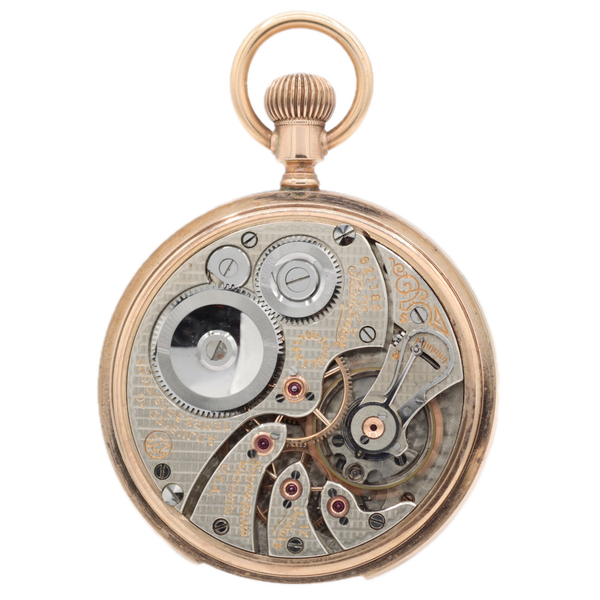 Antique 18s 1910 South Bend Studebaker 17j Railroad Pocket Watch 223 20 Year GF