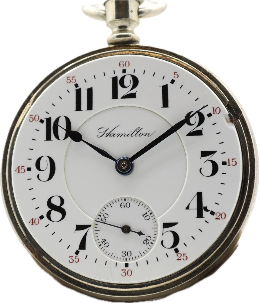 Hamilton 940 pocket watch value best sale