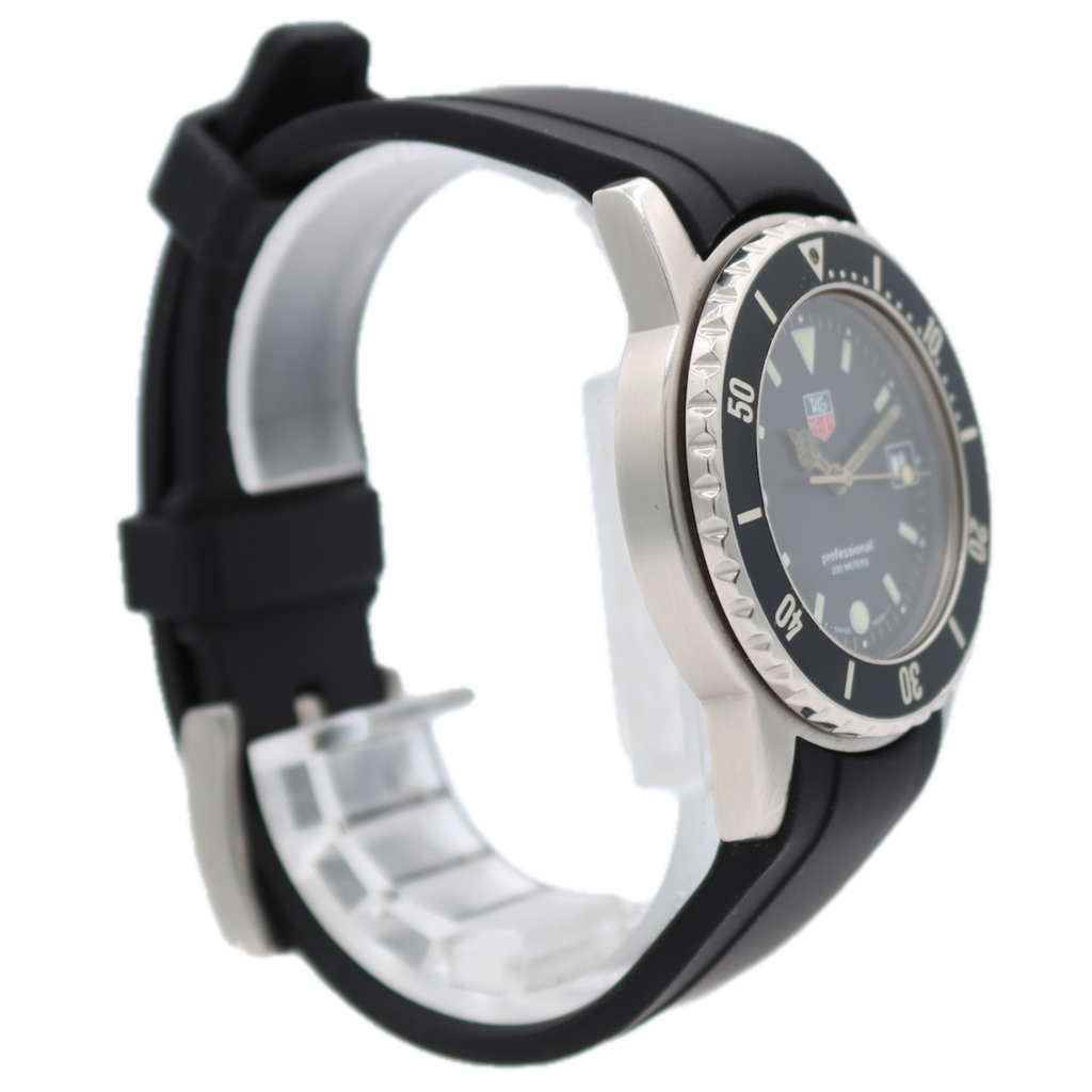 TAG Heuer WD1210-G-20 Professional 1500 Men's Quartz Wristwatch