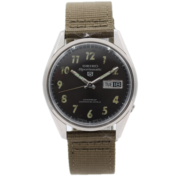 Vintage Seiko 6619-8060 MACV SOG Sportsmatic 5 Men's Automatic