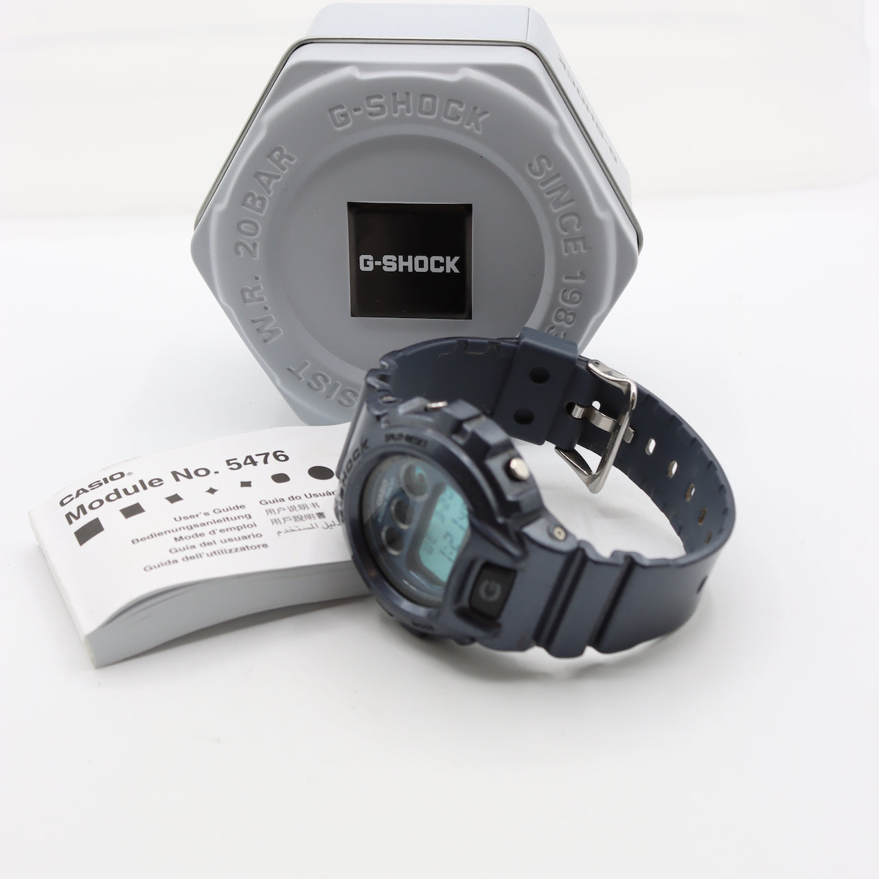 50mm Casio DW-6900MF G-Shock Men's Quartz LCD Wristwatch