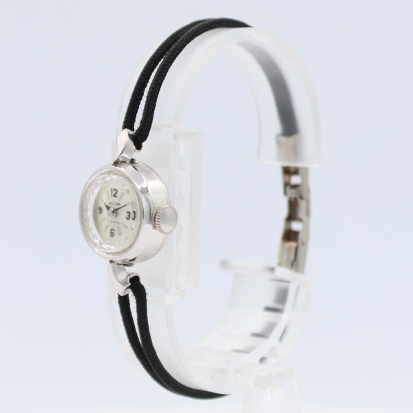 Vintage 17mm Kaltron Cocktail Ladies Mechanical Wristwatch Swiss 10k RGP NOS