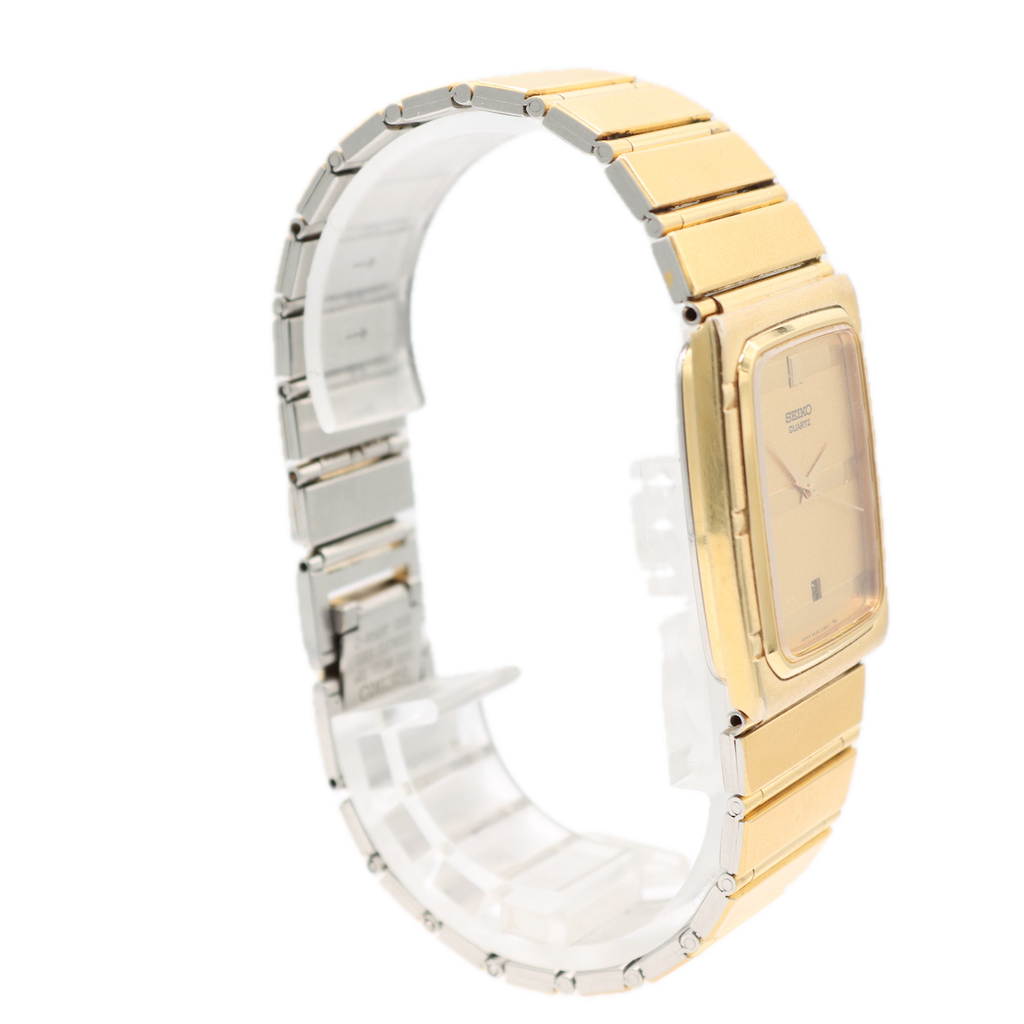 Vintage Seiko 2A32-5169 Rectangular Men's Quartz Wristwatch