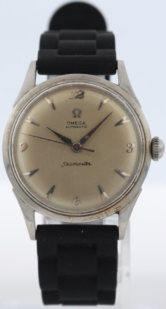 Vintage 1952 Omega 2635-7SC Seamaster Men's Bumper Automatic Wristwatch 354