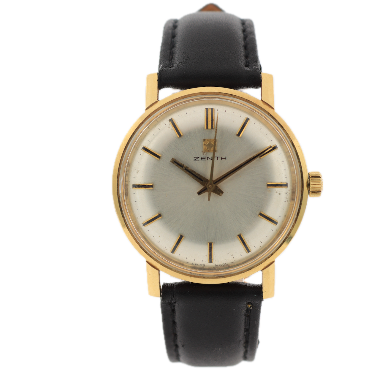 Vintage Zenith 6761-2 Sunburst Men's Mechanical Wristwatch 2562