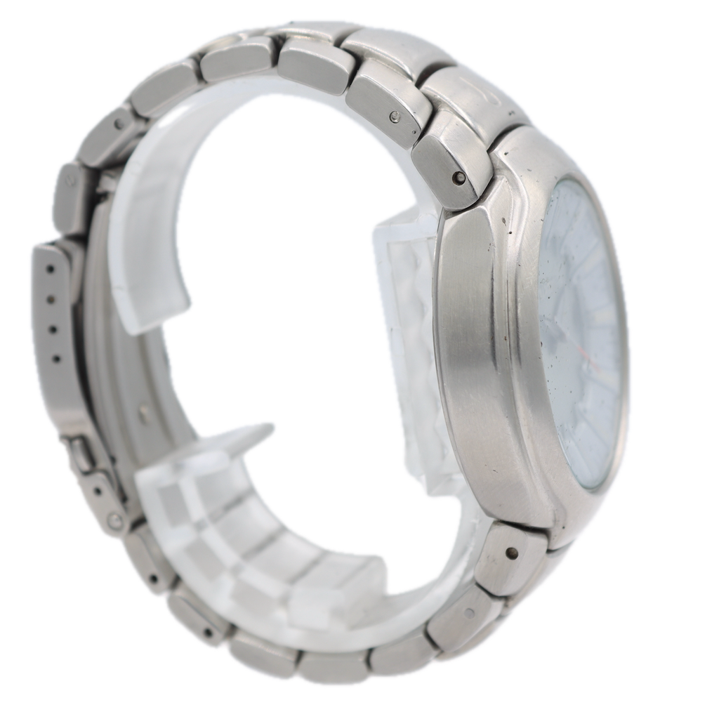 2004 Nixon The Venture Silver Date Men's Quartz Wristwatch