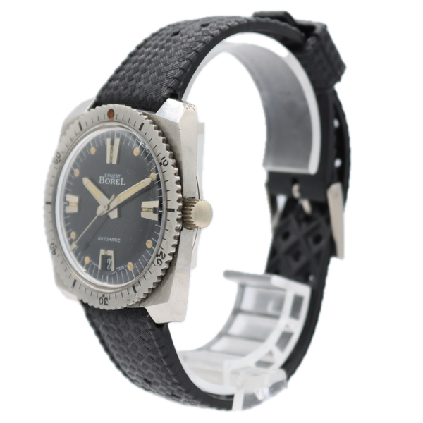 Vintage 35mm Ernest Borel 17j Men's Automatic Wristwatch Swiss