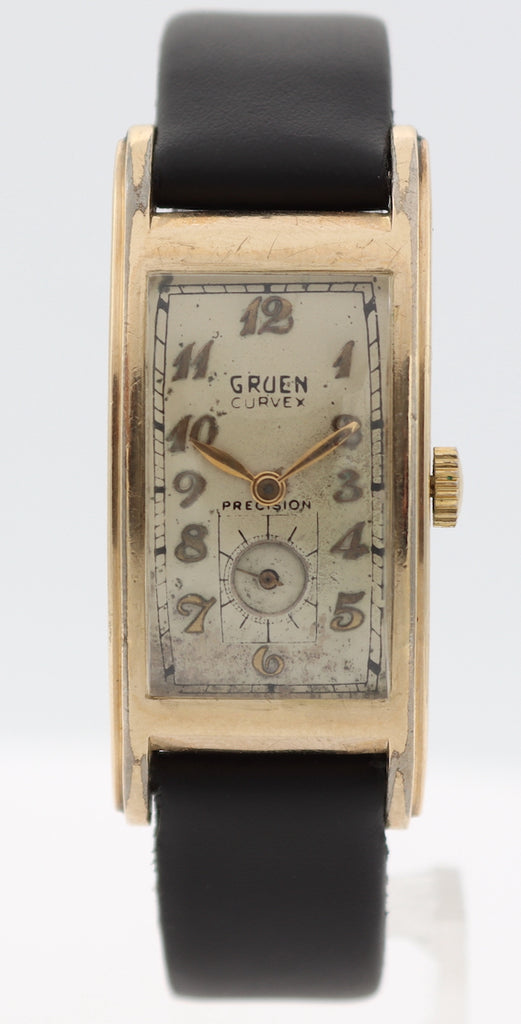 Vintage Gruen 280/330 Curvex Precision Men's Mechanical Wristwatch 330 10k GF