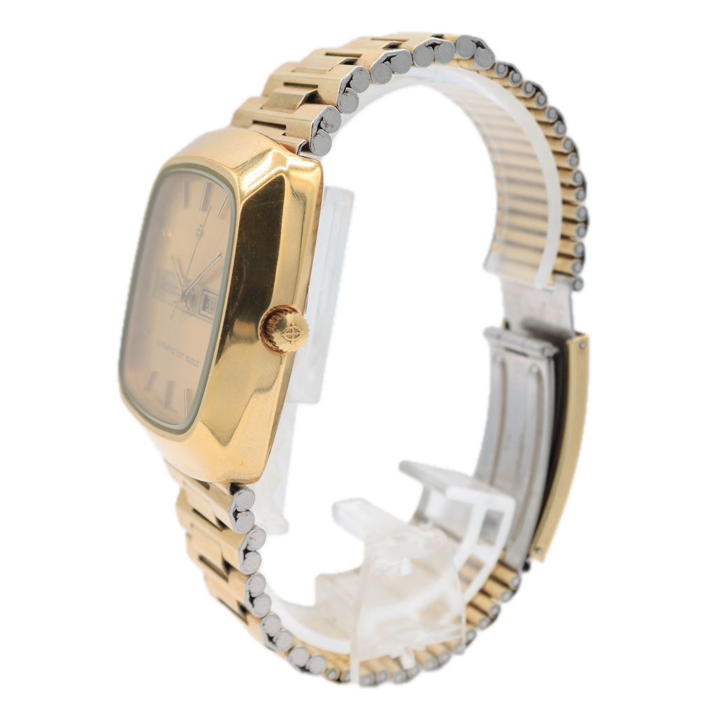 Vintage Zodiac 863 988 SST 36000 Red Dot Jumbo Men's Automatic