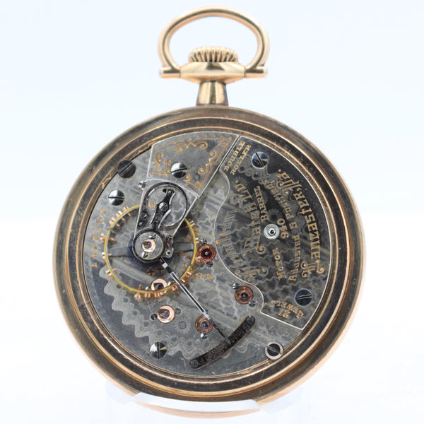 Antique 18s 1920 Hamilton 21 Jewel Mechanical Railroad Pocket Watch 940 USA