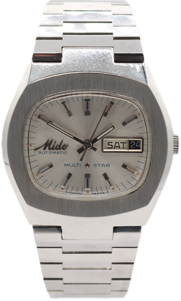 Vintage Mido 1879 Multi Star Day Date Men's Automatic Wristwatch