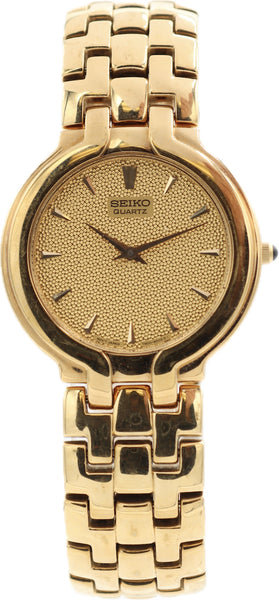 Vintage 33mm Seiko 7N00-F060 Honeycomb Men's Quartz