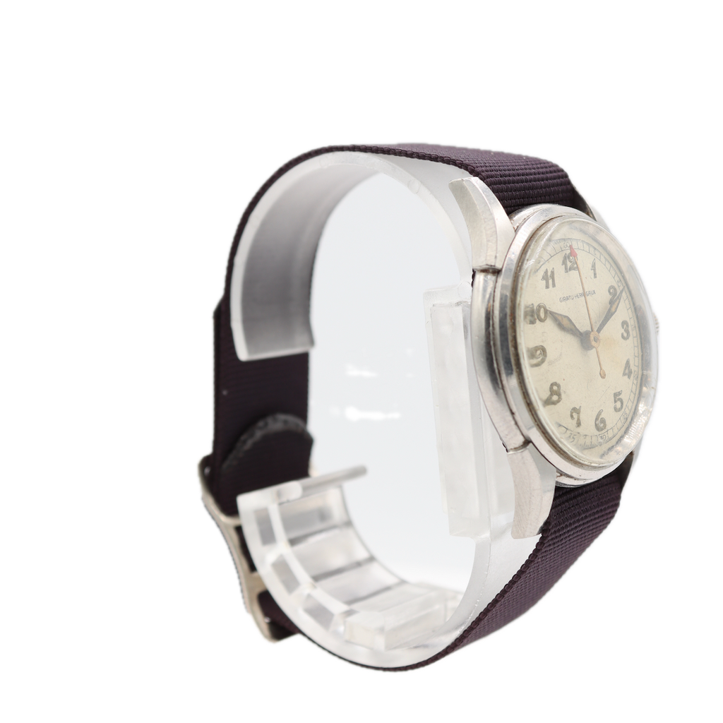Vintage Girard-Perregaux Military Style Men's Automatic