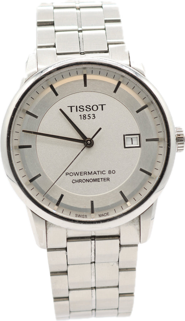 41mm Tissot T086.408 Powermatic 80 Classic Men's Automatic Wristwatch Steel